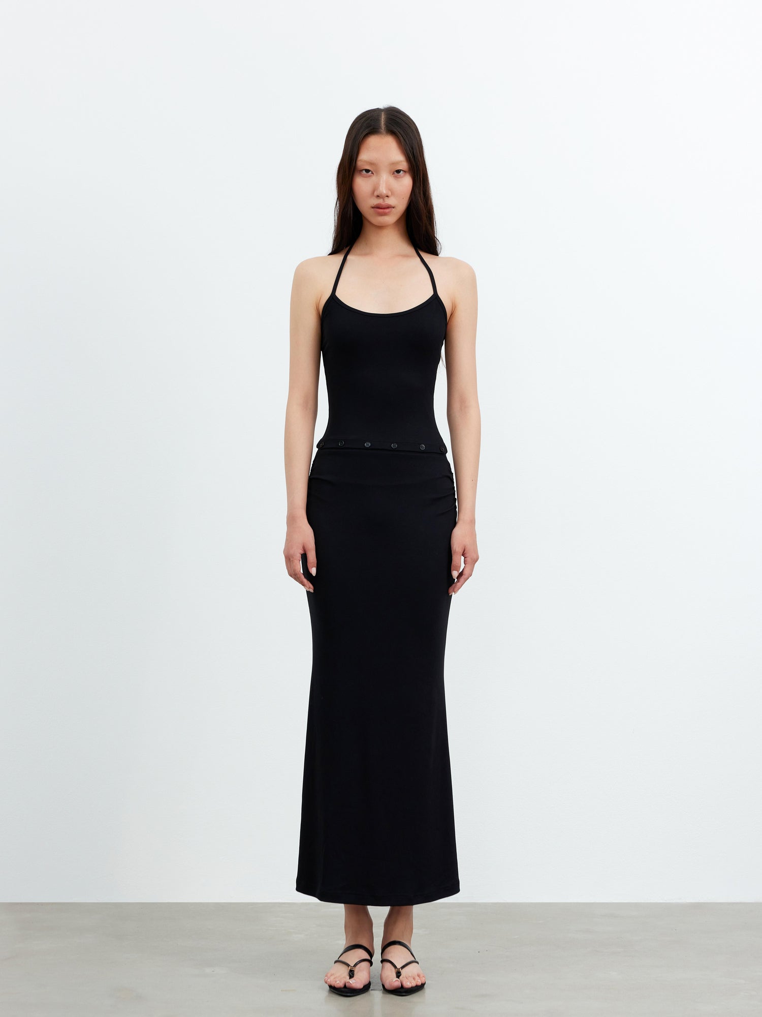 AFTADAWN 2-In-1 Modal Tank Dress With Detachable Lining