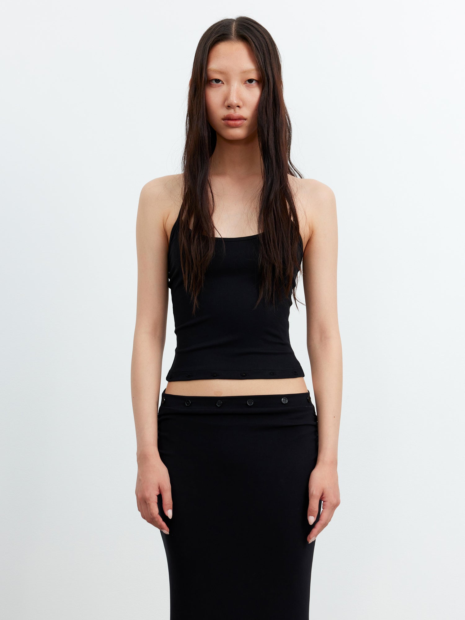 AFTADAWN 2-In-1 Modal Tank Dress With Detachable Lining