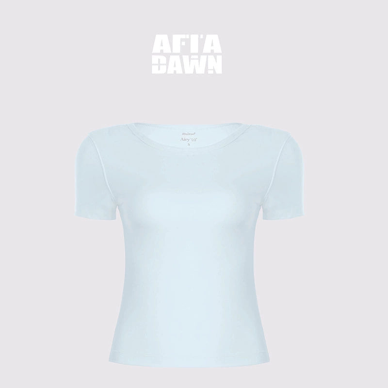 AFTADAWN_Airy_U_Back_Cooling_U_Neck_Quick_Dry_Slim_Fit_Sports_Top_MISSTT