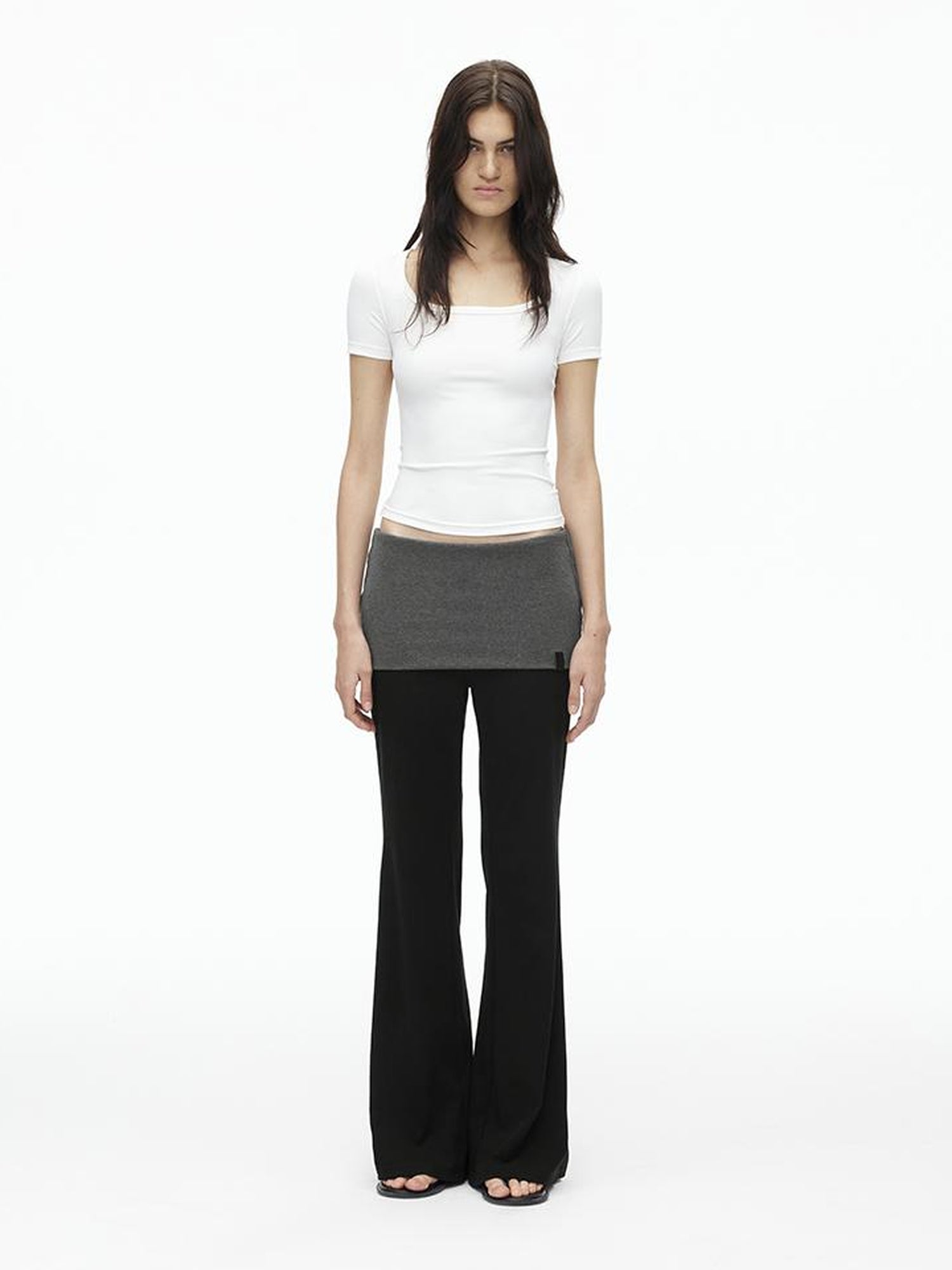 AFTADAWN Airy U Neck Motion Tee UV Cool Stretch Fit