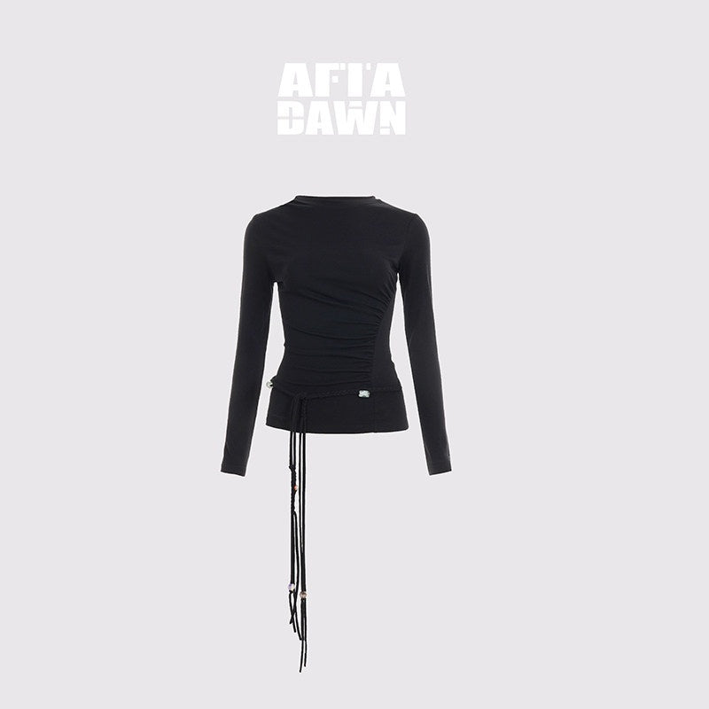 AFTADAWN_Beaded_Halter_Asymmetric_Ruched_Women&