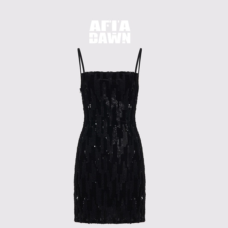 AFTADAWN_Black_Velvet_Embroidered_Sequin_Women&