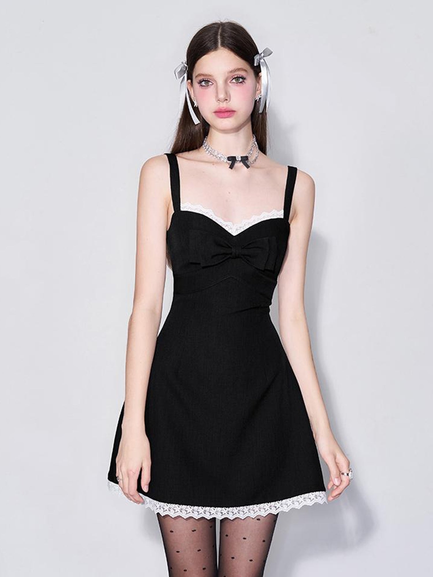 AFTADAWN Capri Breeze Bow Waist A Line Sundress