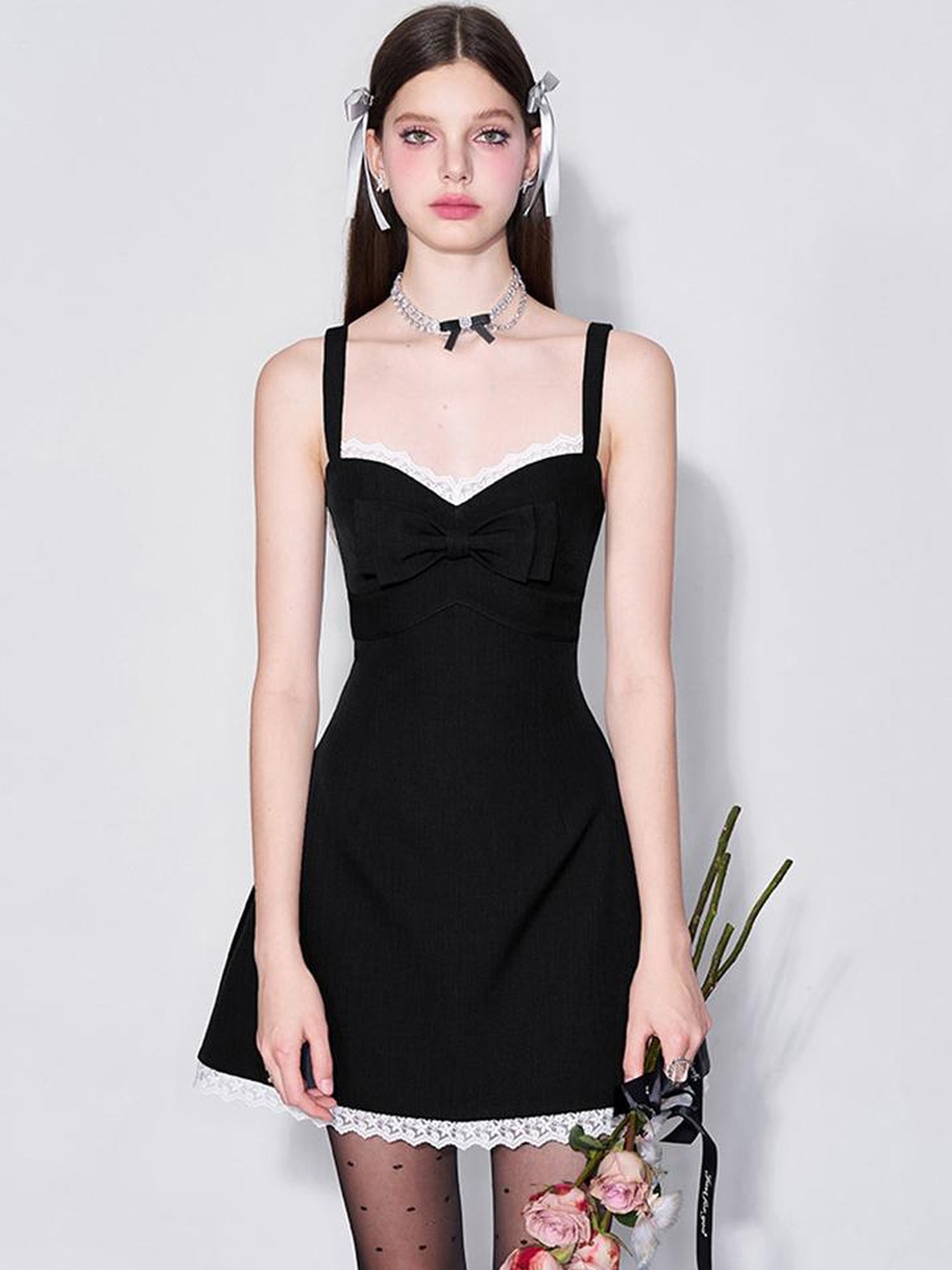 AFTADAWN Capri Breeze Bow Waist A Line Sundress