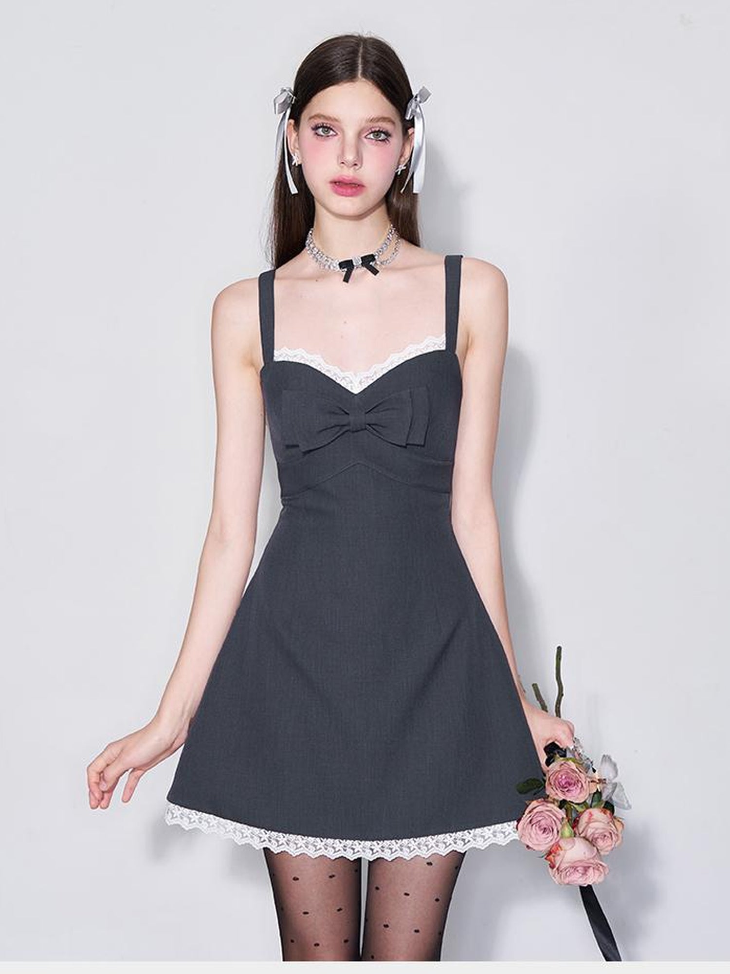 AFTADAWN Capri Breeze Bow Waist A Line Sundress