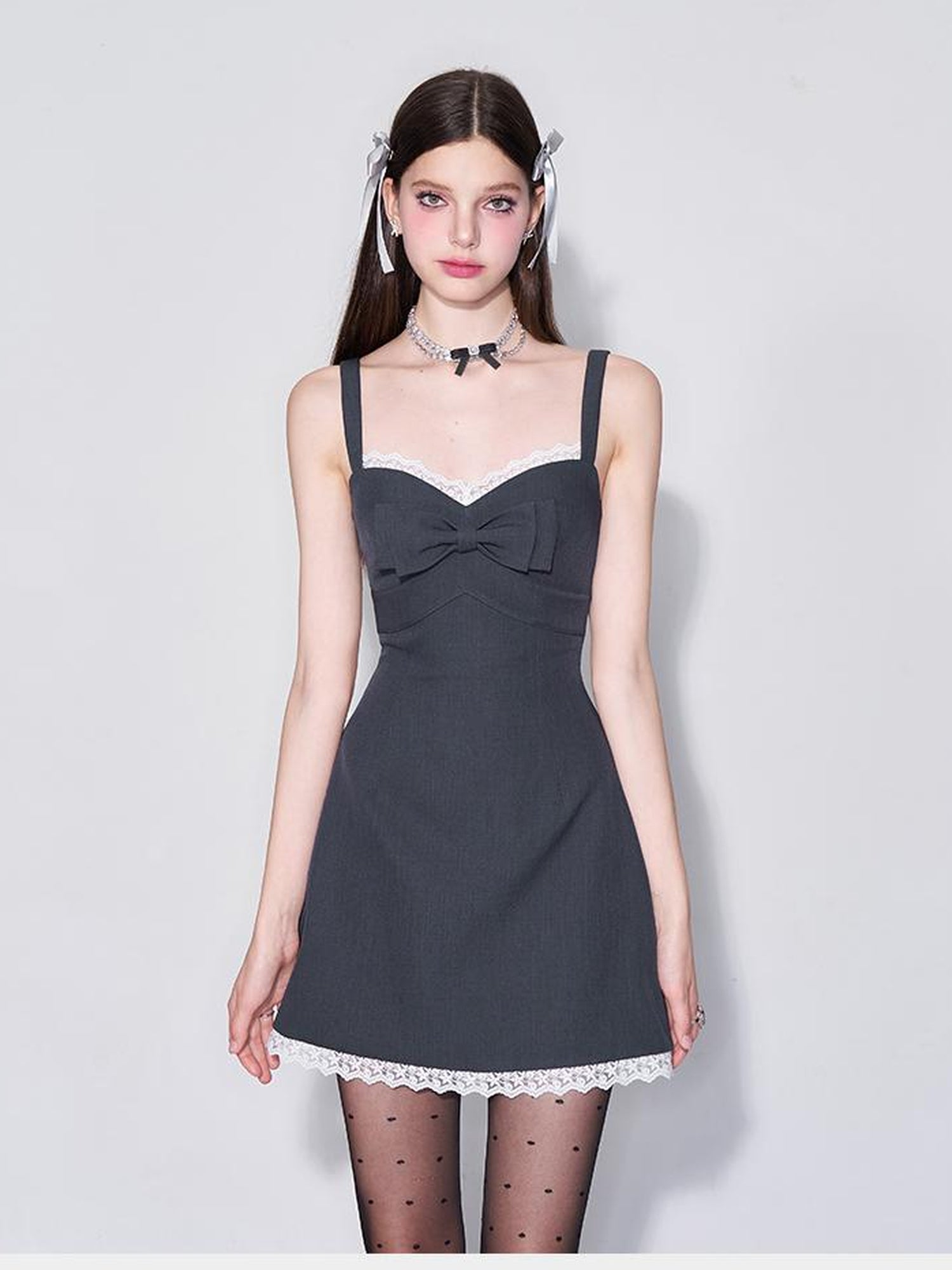 AFTADAWN Capri Breeze Bow Waist A Line Sundress