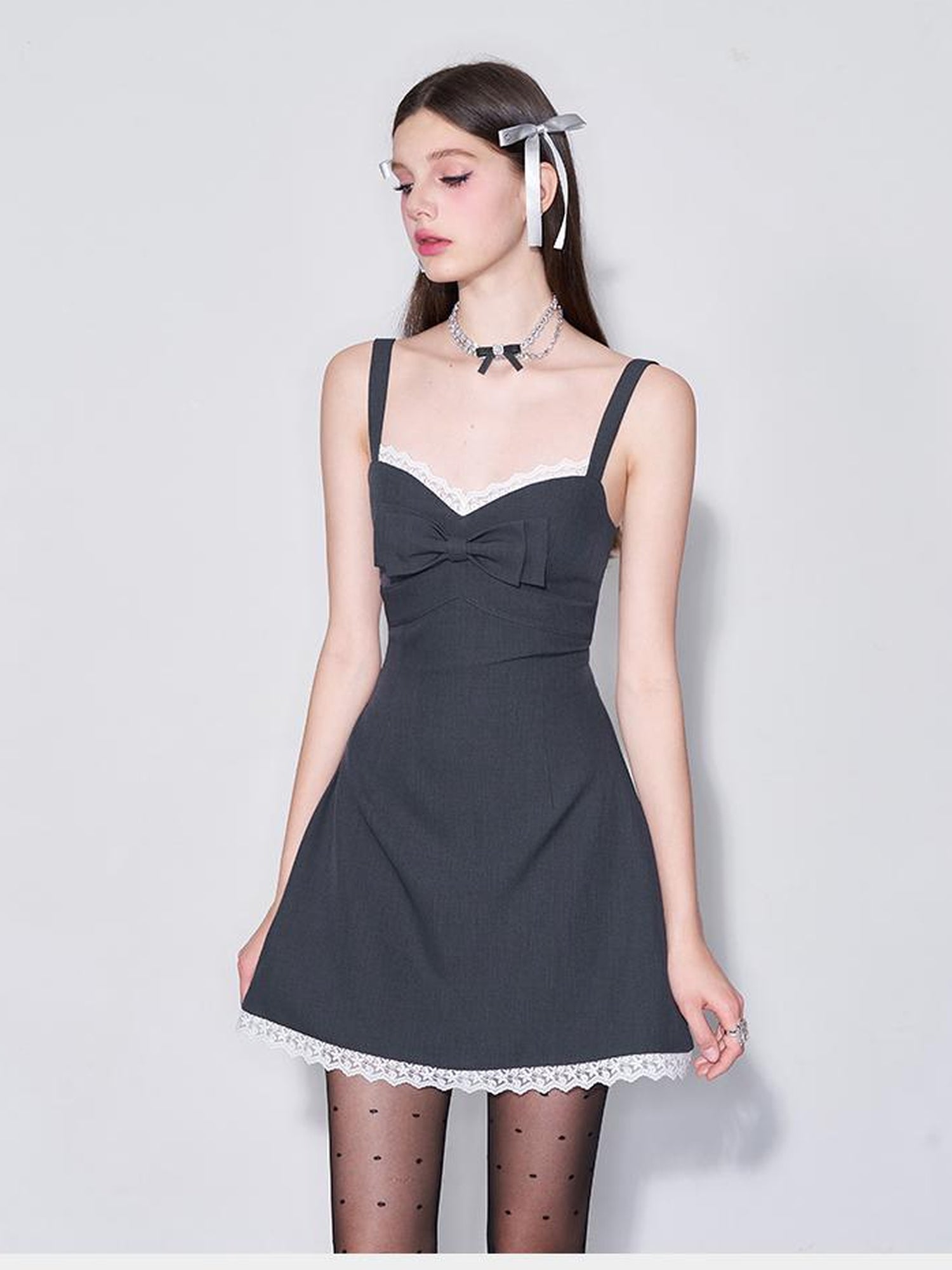 AFTADAWN Capri Breeze Bow Waist A Line Sundress