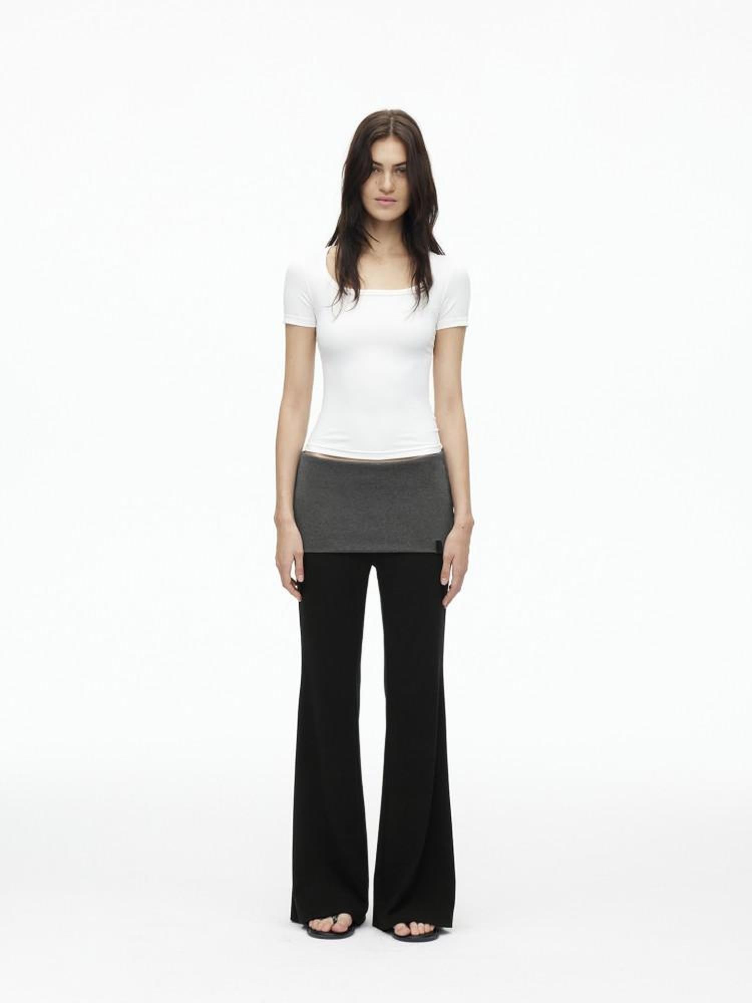 AFTADAWN Colorblock Backless Halter Tie Slim Women&