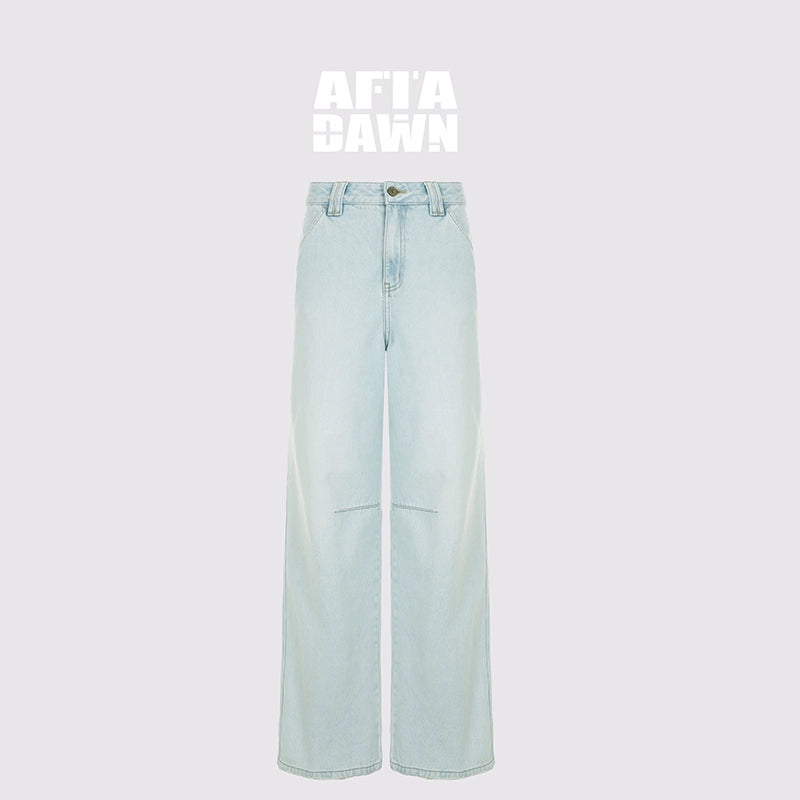 AFTADAWN_Cr_1995_Light_Blue_Washed_Wide_Leg_Trousers_With_Draped_Pleats_MISSTT