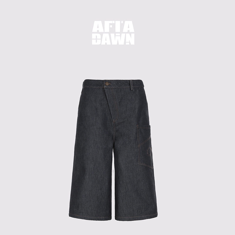 AFTADAWN_Deconstructed_Slant_Placket_Raw_Wide_Leg_Cropped_Jeans_MISSTT