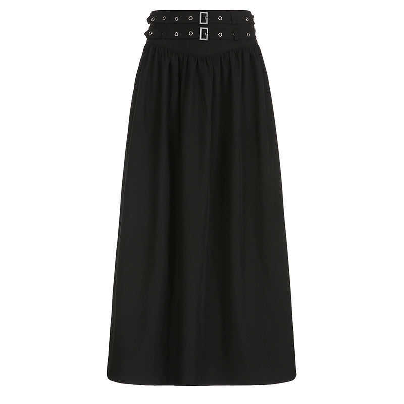 AFTADAWN_Double_Belt_Heavy_Duty_Maxi_A_Line_Skirt_MISSTT