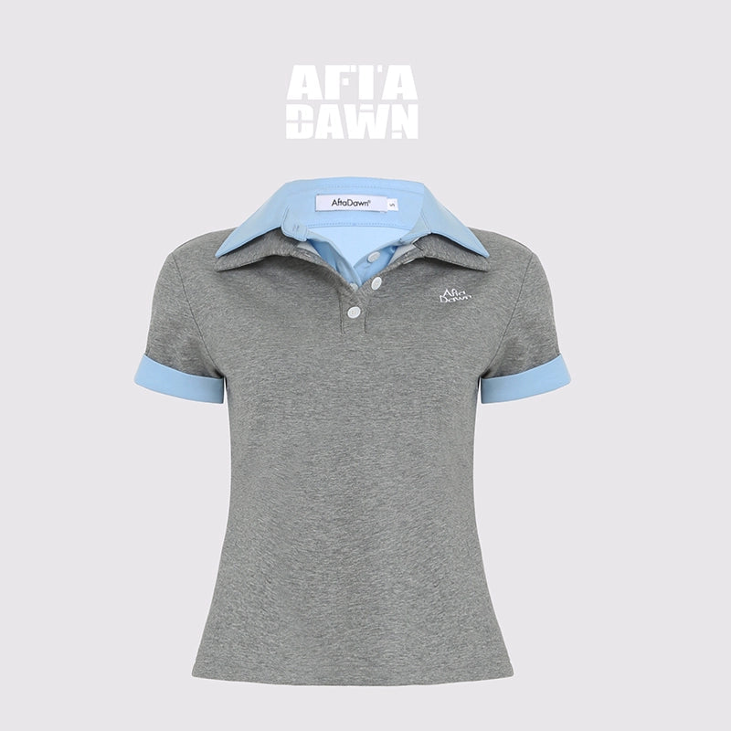 AFTADAWN_Double_Collar_Contrast_Polo_T-shirt_MISSTT