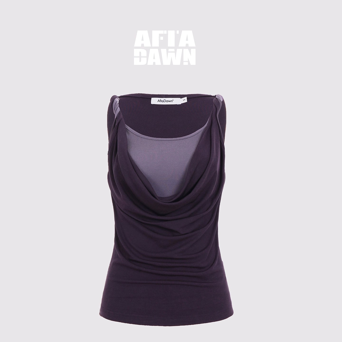 AFTADAWN_Draped_Mock_Neck_Knotted_Strap_Camisole_Top_MISSTT