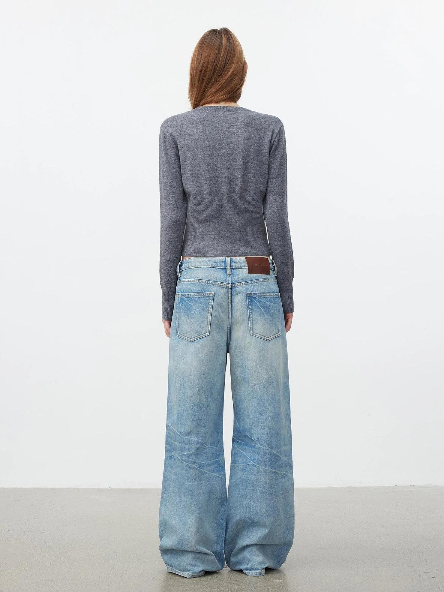 AFTADAWN Fair Isle Buttoned Cashmere Cardigan Cardigan