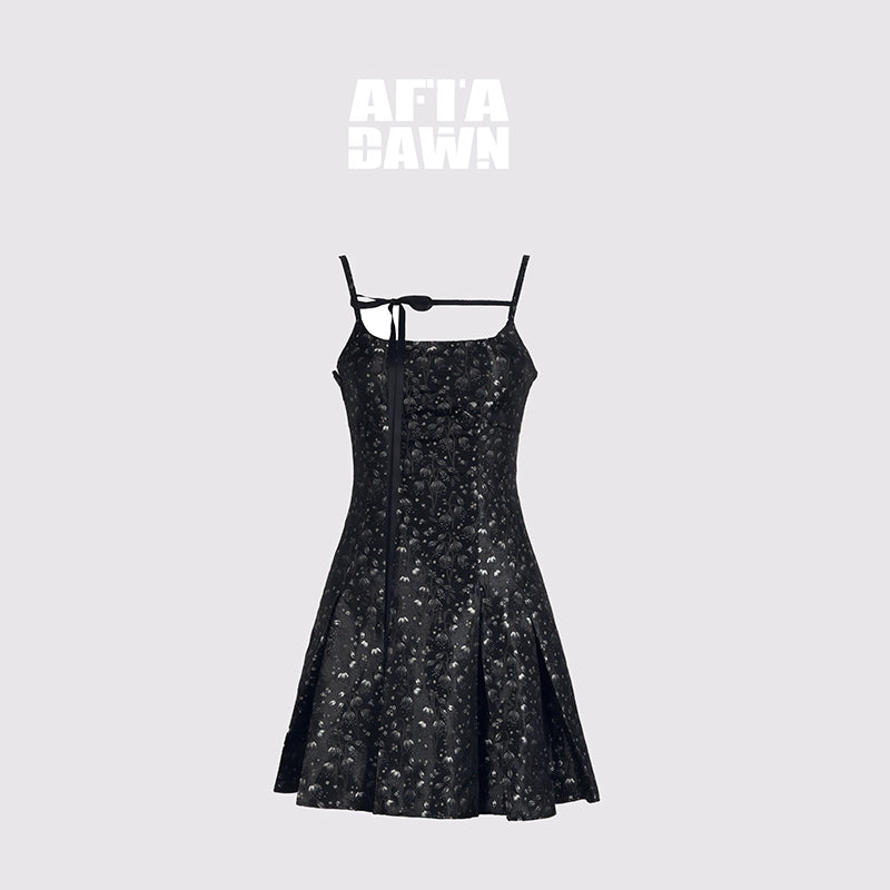 AFTADAWN_Floral_Jacquard_Satin_Pleated_Slip_Dress_MISSTT
