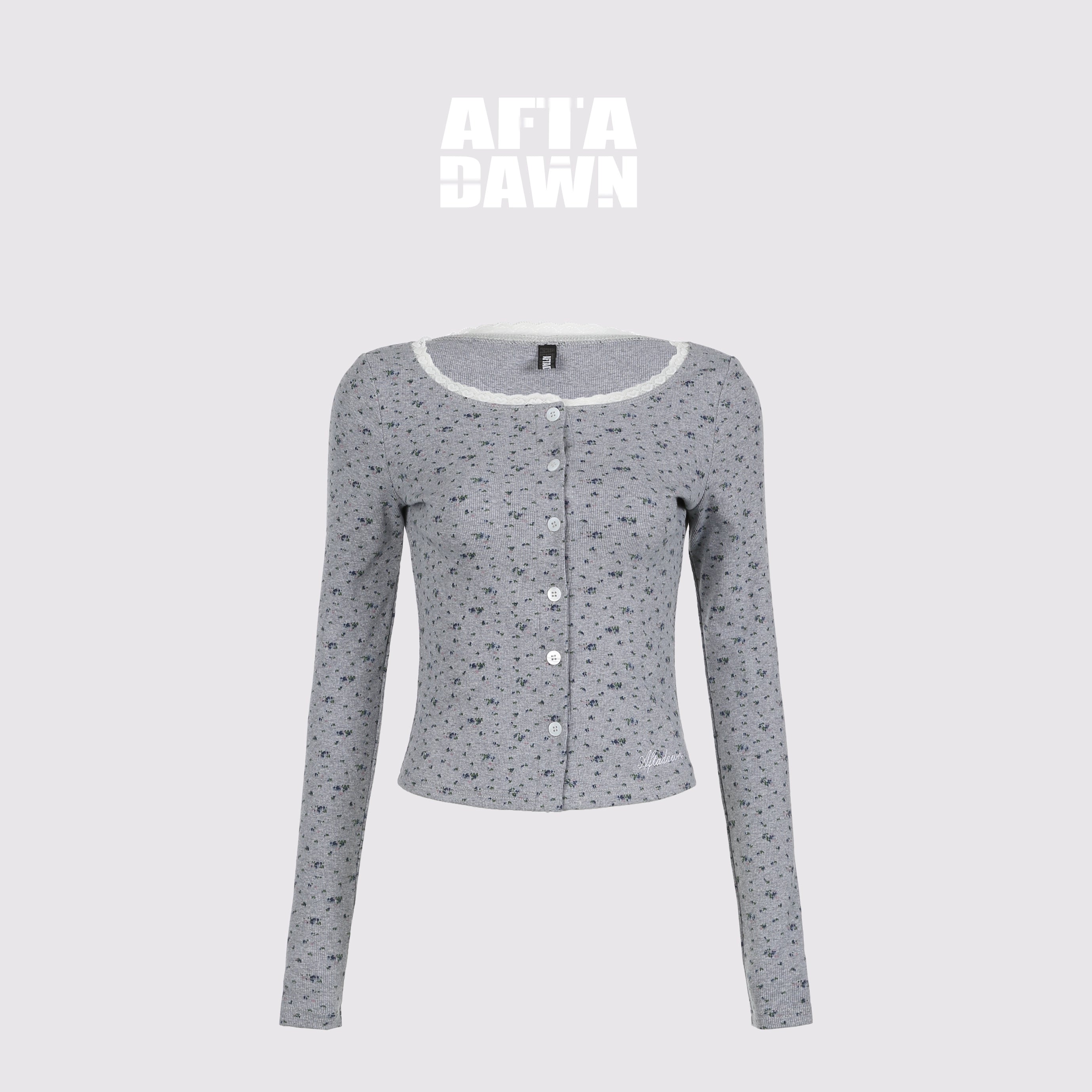 AFTADAWN_Floral_Lace_Bow_Sleeveless_Top_&_Knit_Cardigan_&_Pleated_Shorts_Set_MISSTT
