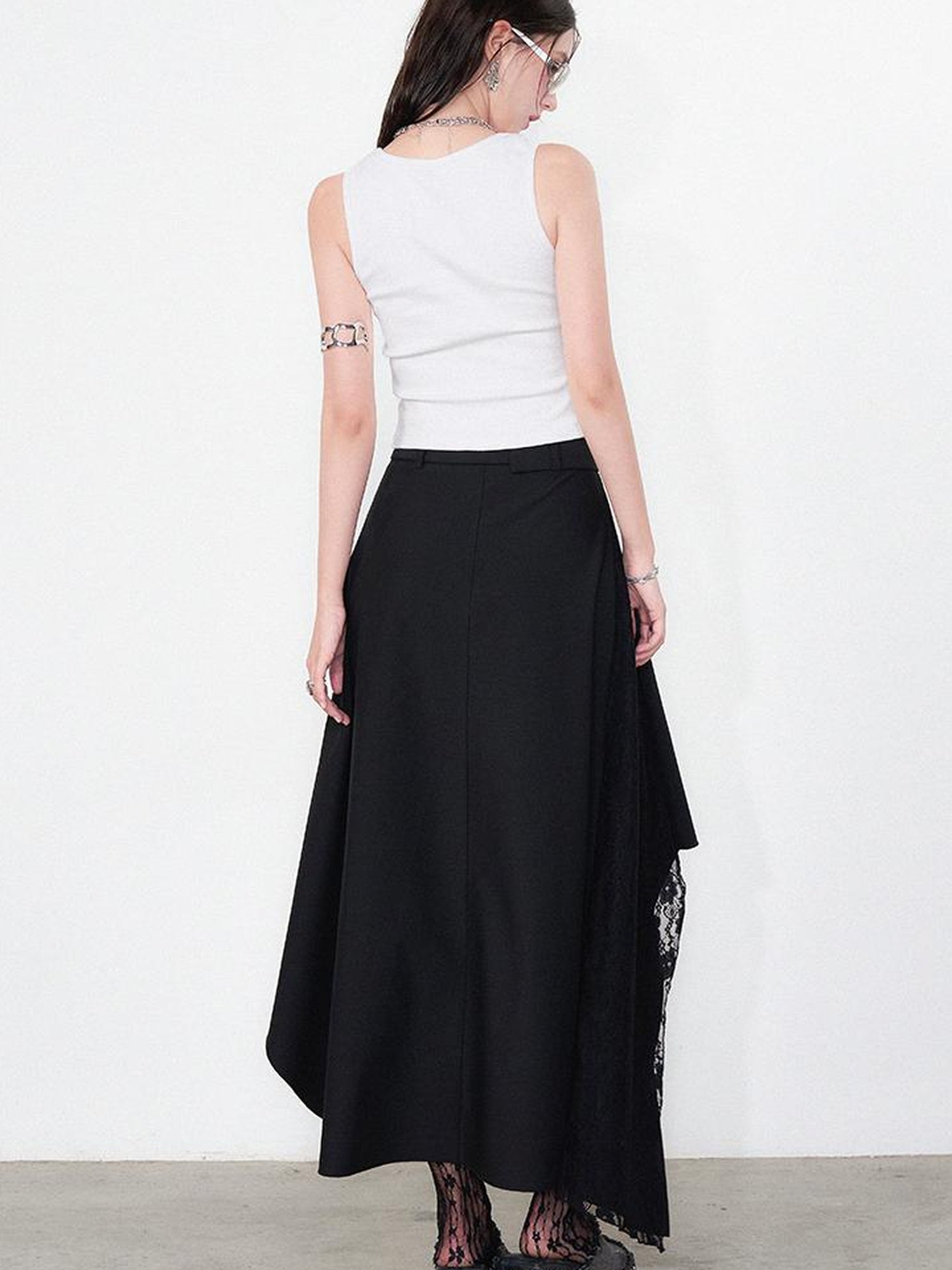 AFTADAWN Floral Time Garden Sleeveless Top