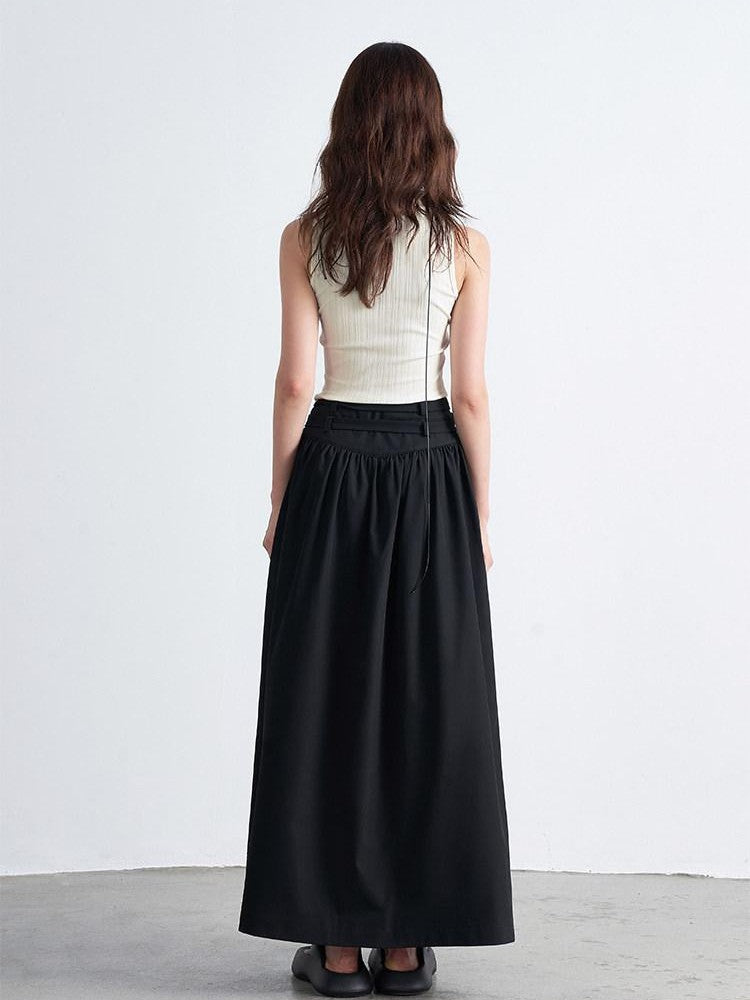 AFTADAWN Hand Painted Distressed Rose Print Asymmetric Slim Fit Women&