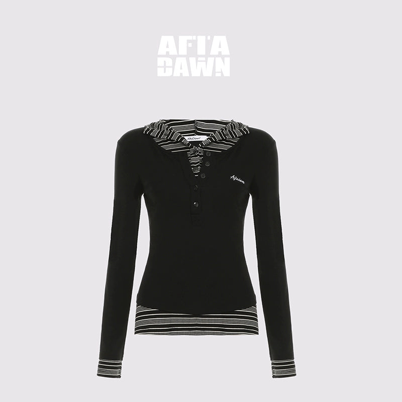 AFTADAWN_Henry_Collar_Lyocell_Modal_Long_Sleeve_Layered_Hooded_Shirt_MISSTT