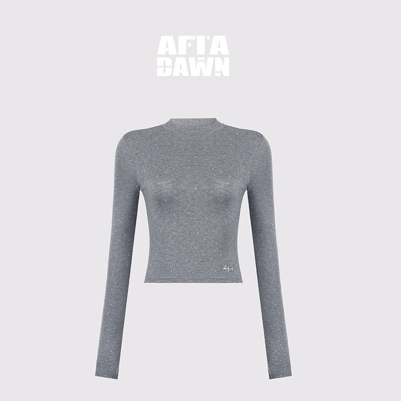 AFTADAWN_Irregular_Rhinestone_Polka_Dot_Knit_Women&