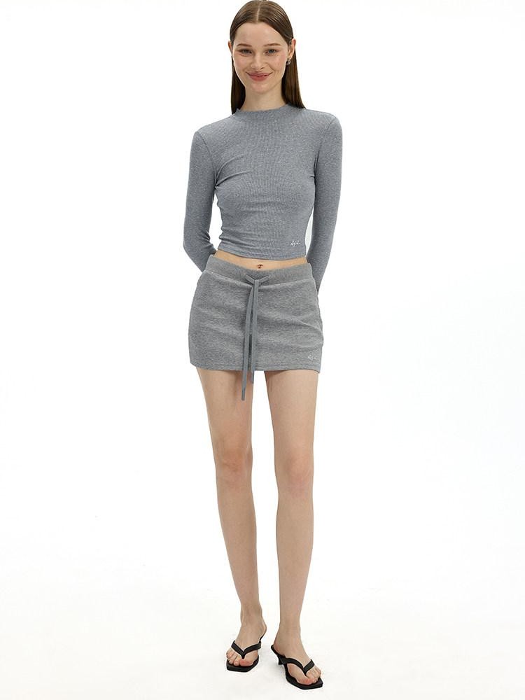 AFTADAWN Irregular Rhinestone Polka Dot Knit Women&