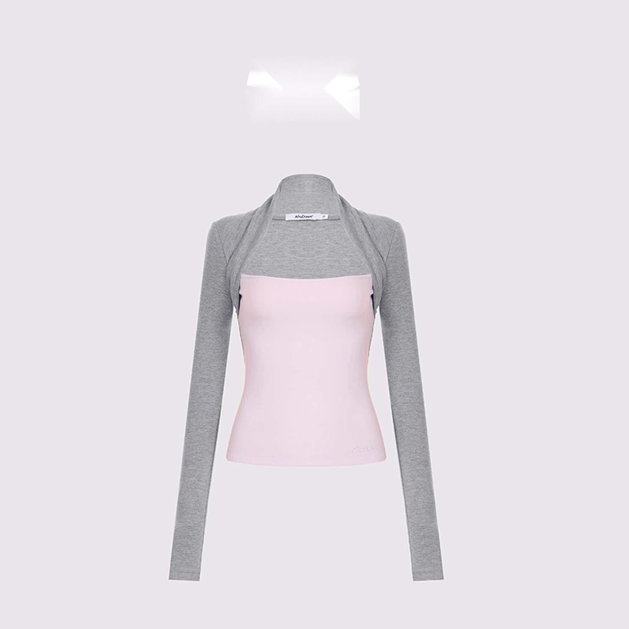 AFTADAWN_Layered_Sleeve_Mock_Two_Tone_Stretch_Top_MISSTT