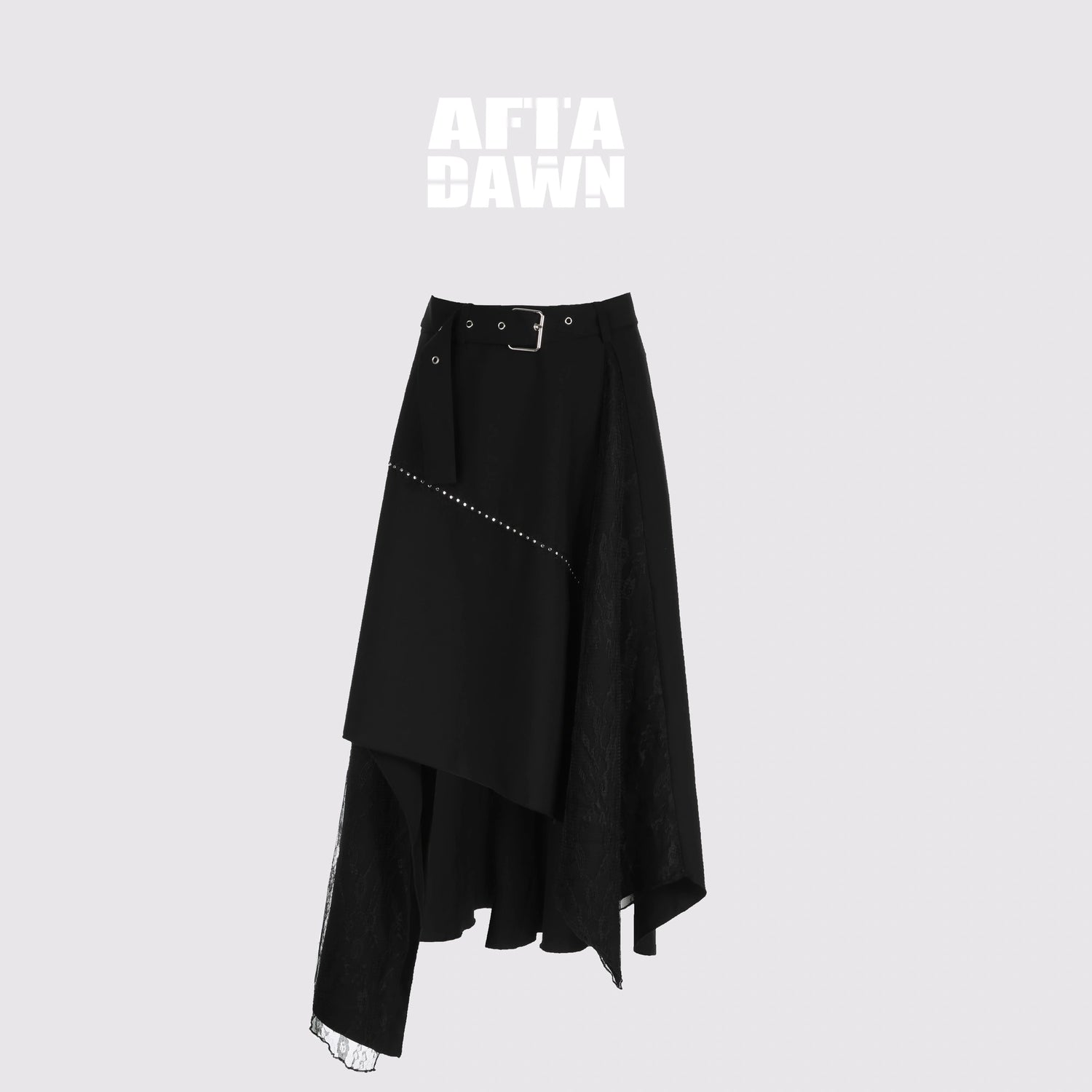 AFTADAWN_Lost_Necklace_Print_Tee_Asymmetric_Lace_Skirt_MISSTT