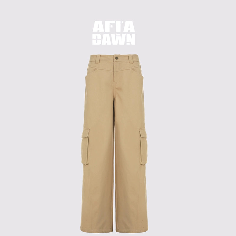 AFTADAWN_Low_Rise_Wide_Leg_Cargo_Pants_With_Deconstructed_Pocket_MISSTT