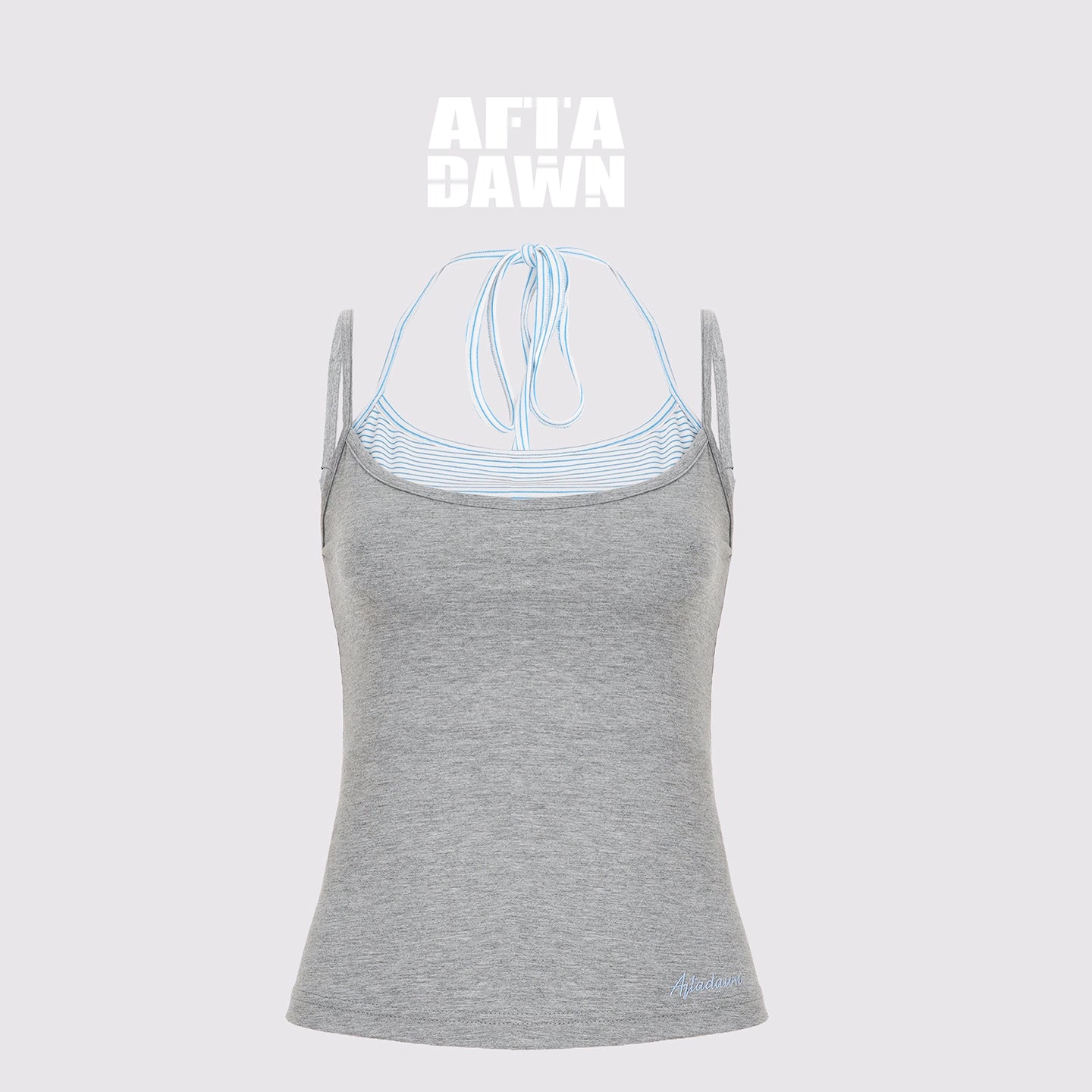 AFTADAWN_Lyocell_Layered_Halter_Neck_Striped_Top_MISSTT