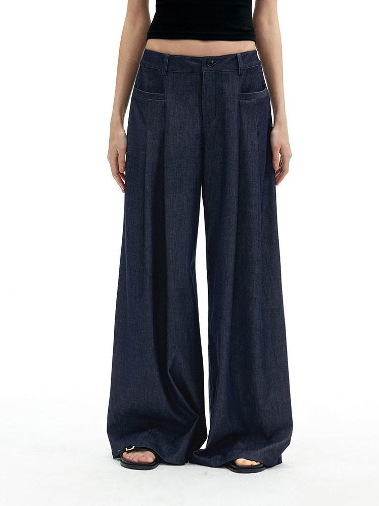 AFTADAWN Modal Wrinkle Resistant Pleated Waistband Women&