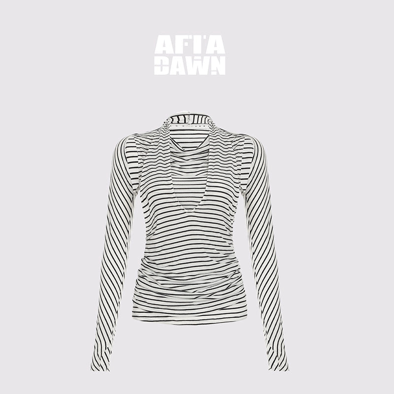 AFTADAWN_Multi_Way_Draped_Neckline_Striped_Lyocell_Tee_MISSTT