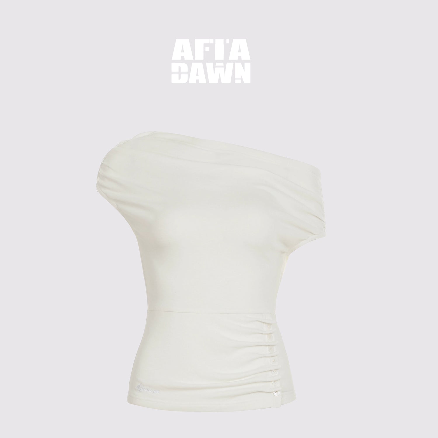 AFTADAWN_Off_Shoulder_Ruched_Waist_Tee_MISSTT