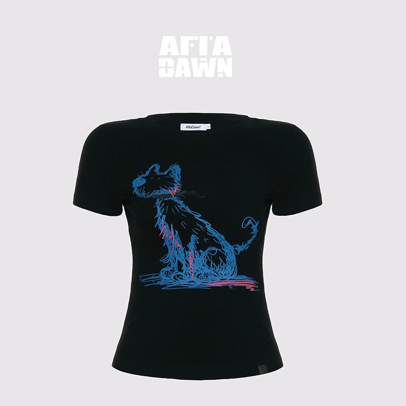 AFTADAWN_Pet_Print_Fitted_Crop_Tee_MISSTT