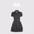 AFTADAWN_Polo_Collar_Pleated_Striped_Sleeveless_Dress_MISSTT