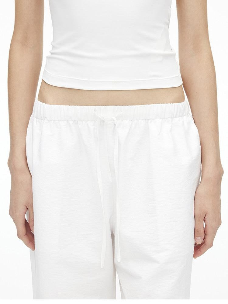 AFTADAWN Relaxed Pleated Split Scimitar Women&