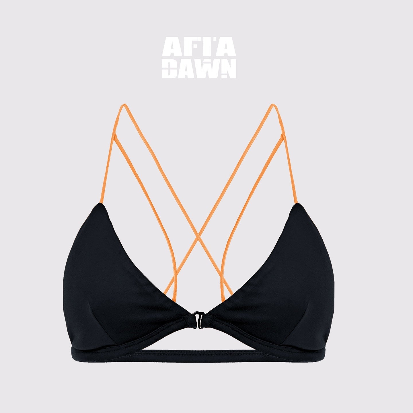 AFTADAWN_Rose_Red_V-neck_Contrast_Thin_Straps_Padded_Tie_Back_Women&