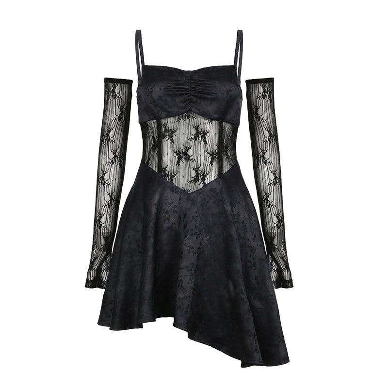 AFTADAWN_Sleeved_Gilded_Lace_Paneled_Corset_Slip_Dress_MISSTT