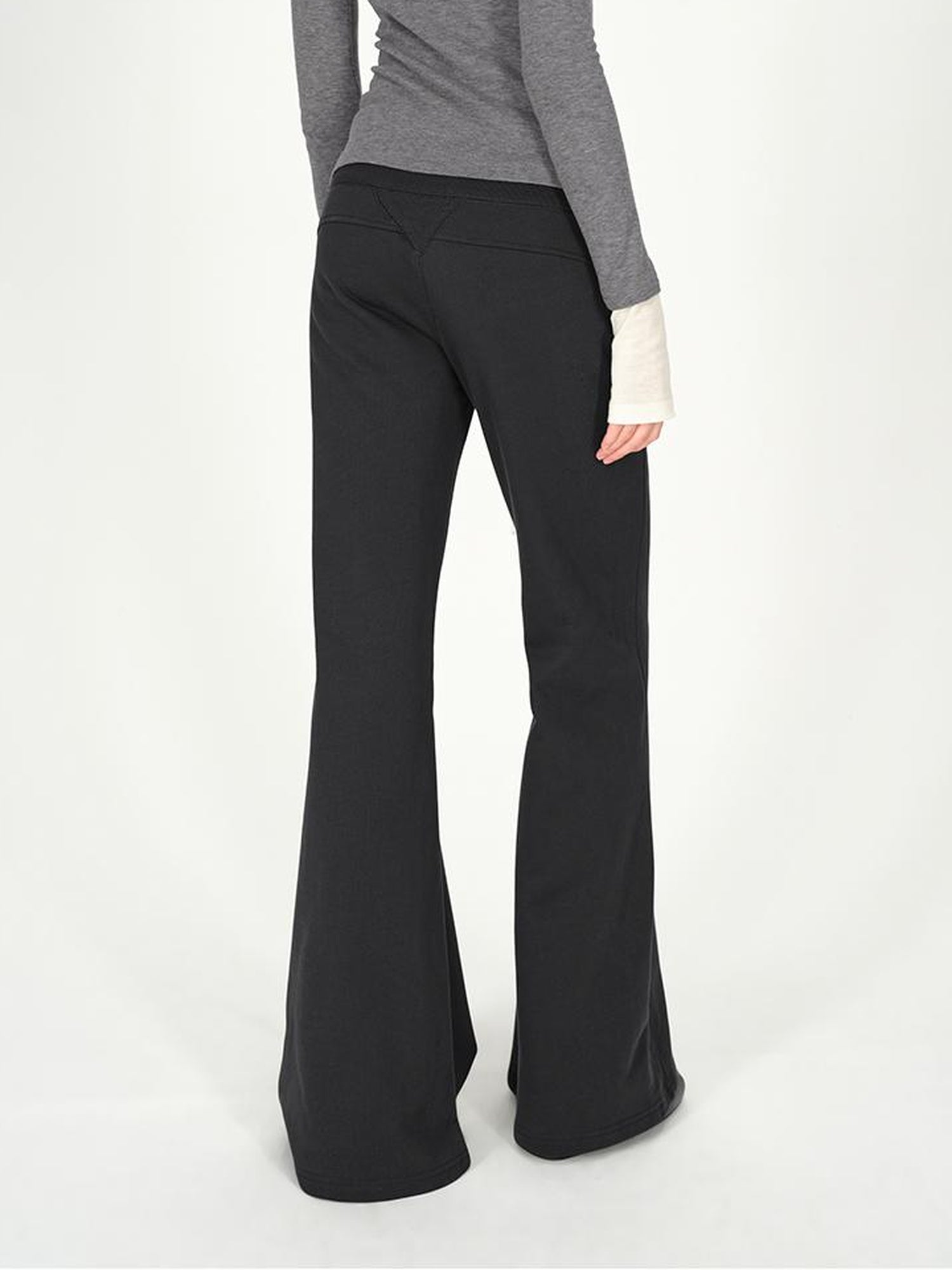 AFTADAWN Straight Leg Cotton Sweatpants With Drawstring Waist