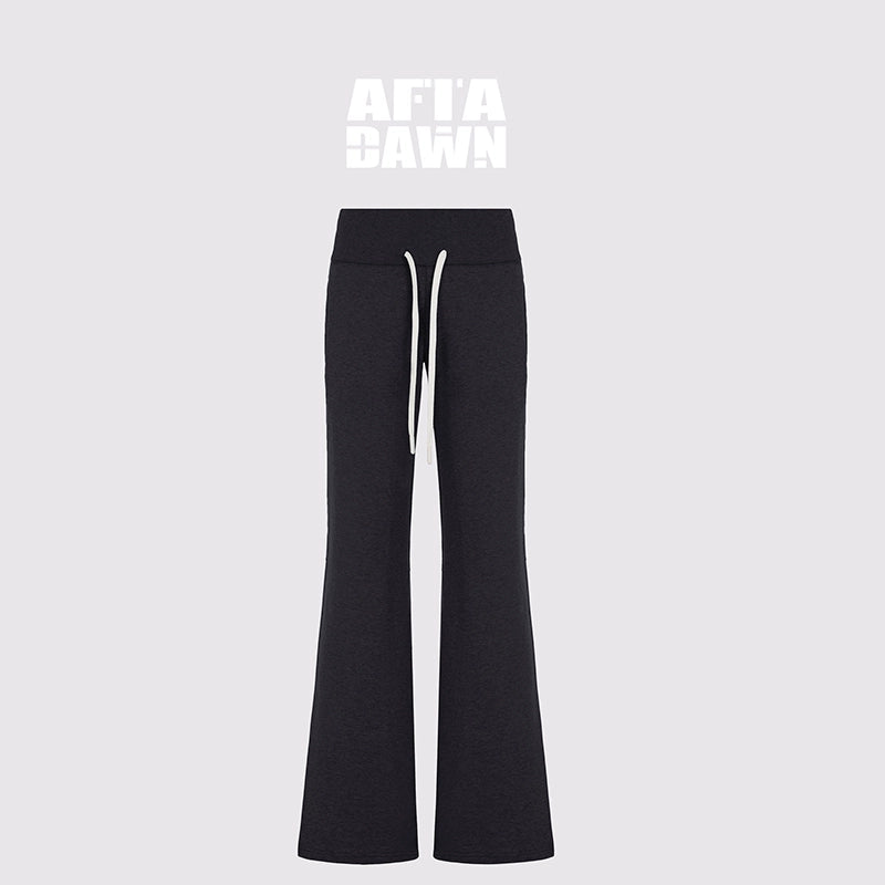 AFTADAWN_Straight_Leg_Cotton_Sweatpants_With_Drawstring_Waist_MISSTT