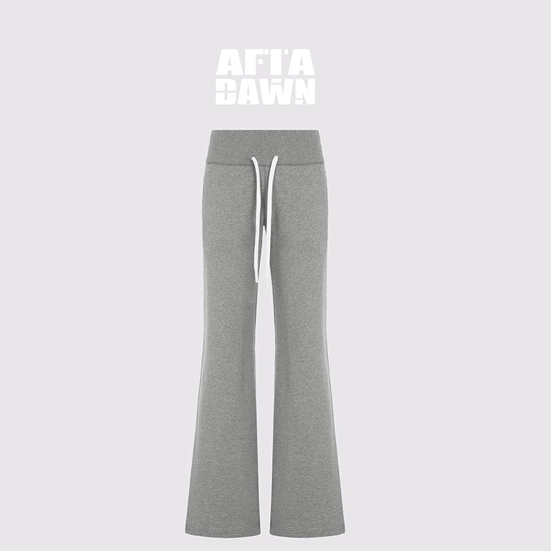AFTADAWN_Straight_Leg_Cotton_Sweatpants_With_Drawstring_Waist_MISSTT
