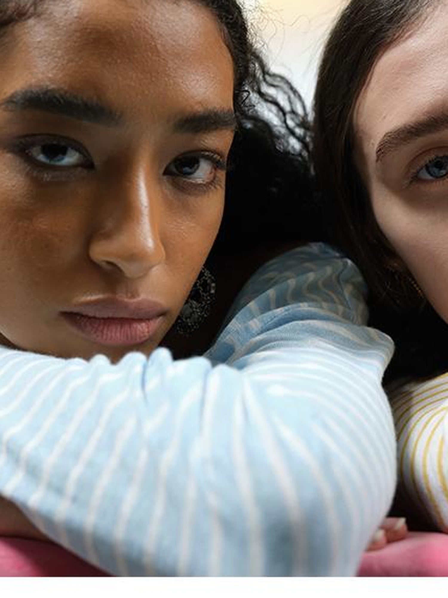 AFTADAWN Striped Multifunction Cotton Blend Oversized Top