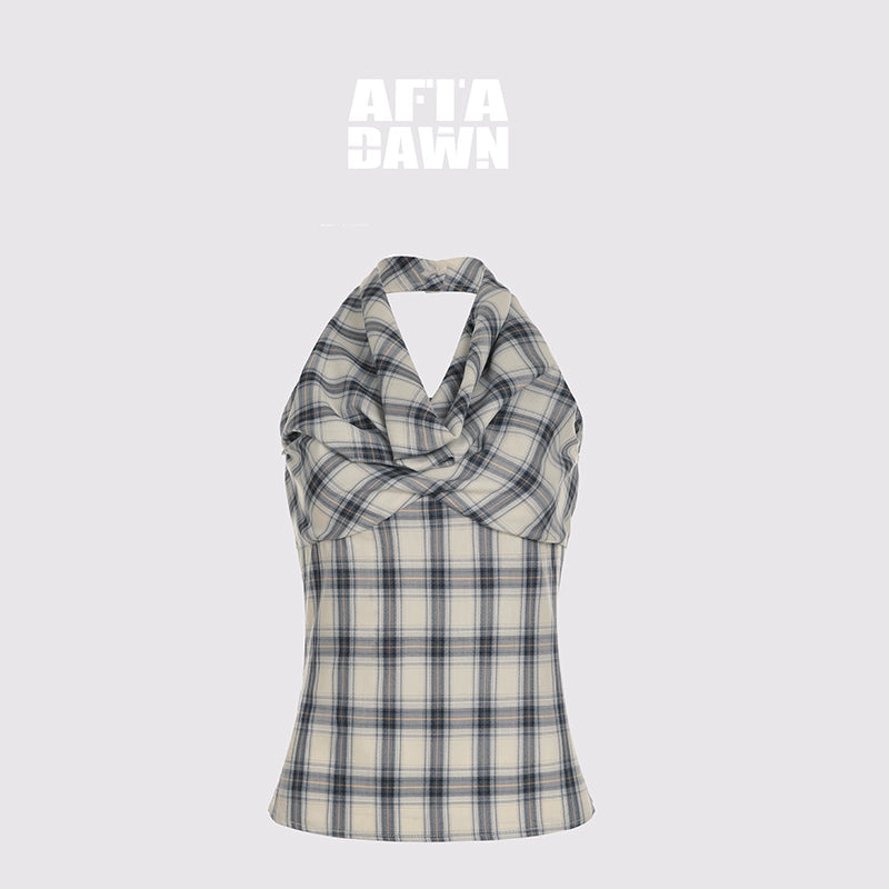 AFTADAWN_Textured_Crepe_Draped_Neck_Tie_Waist_Top_MISSTT