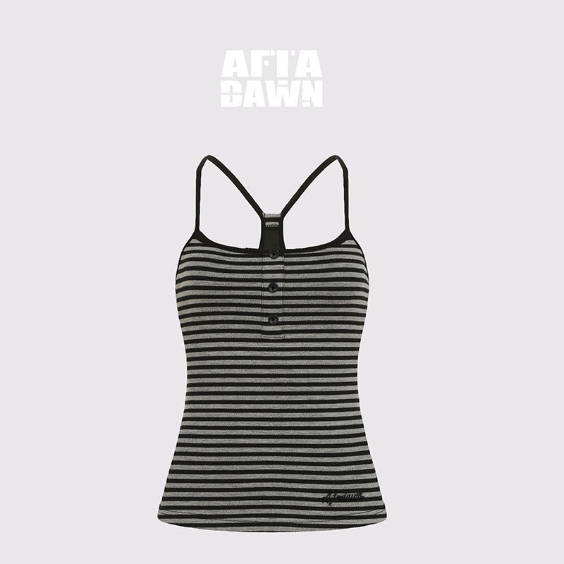 AFTADAWN_Textured_Striped_Backless_Racerback_Women&