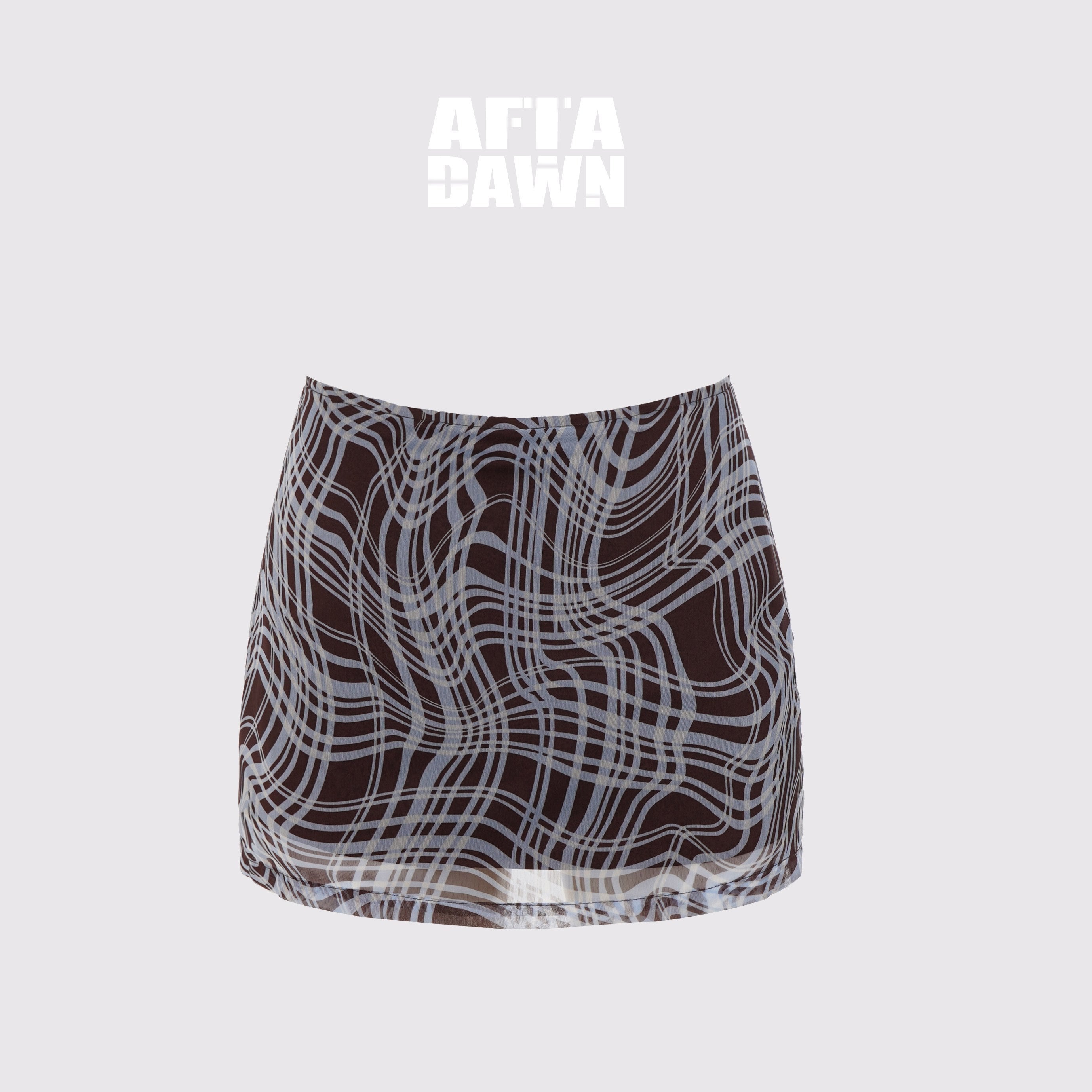 AFTADAWN_Twisted_Plaid_Stripe_Print_Side_Zipper_Lined_Women&