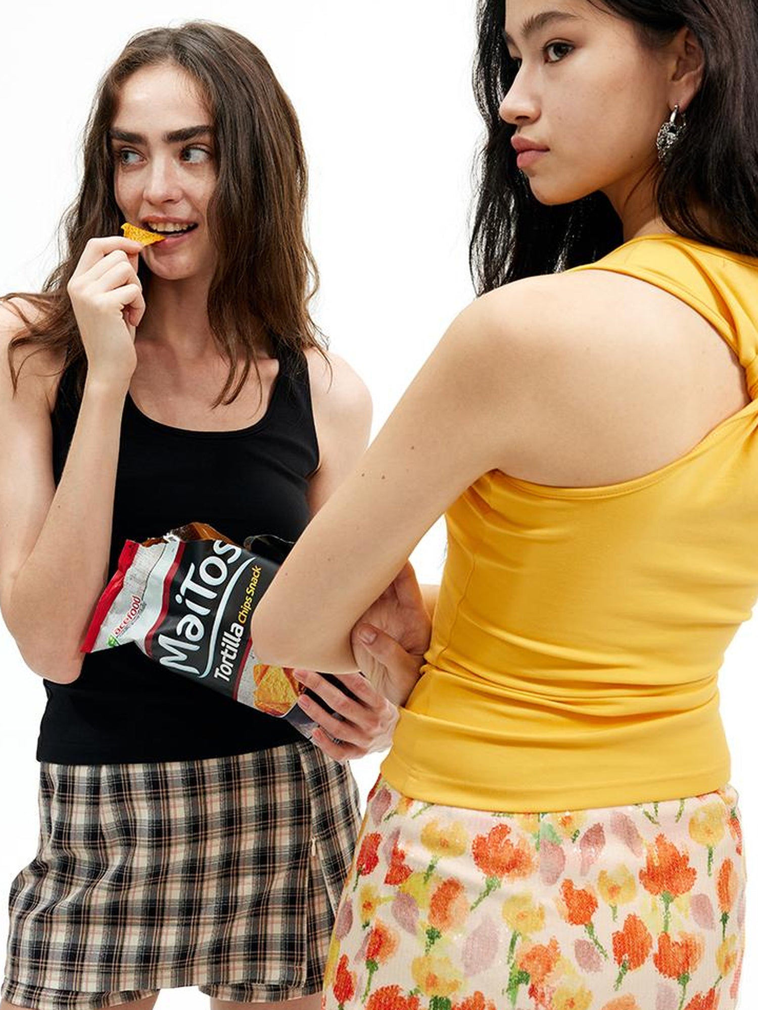 AFTADAWN U Back Twist Knot Tank Top