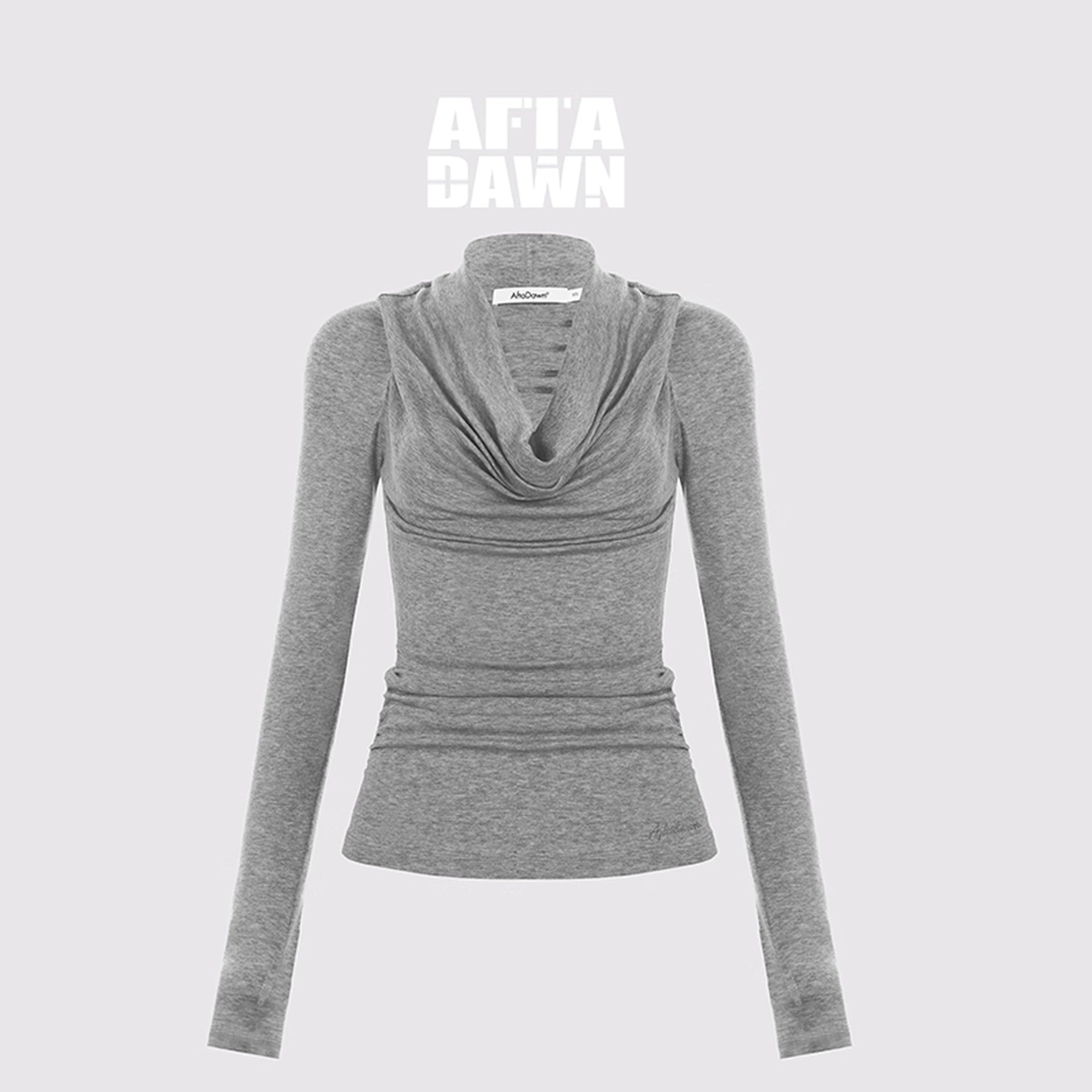 AFTADAWN_V-Neck_Hollow-Out_Slim_Fit_Long_Sleeve_Top_MISSTT