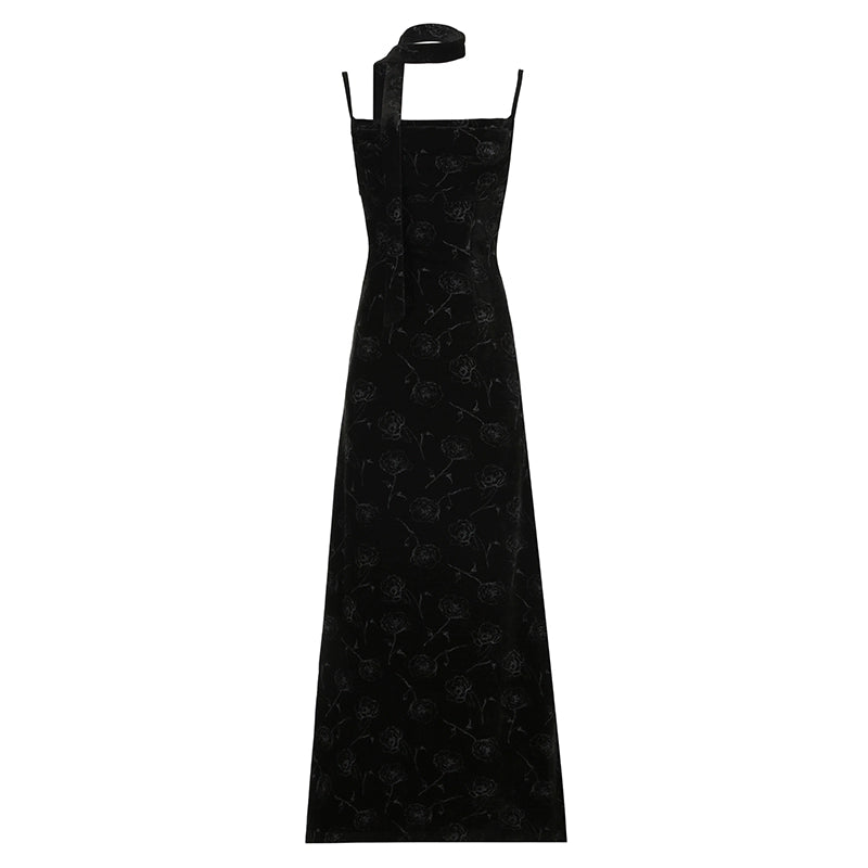 AFTADAWN_Velvet_Rose_Draped_Neckline_Slip_Maxi_Dress_With_Scarf_MISSTT