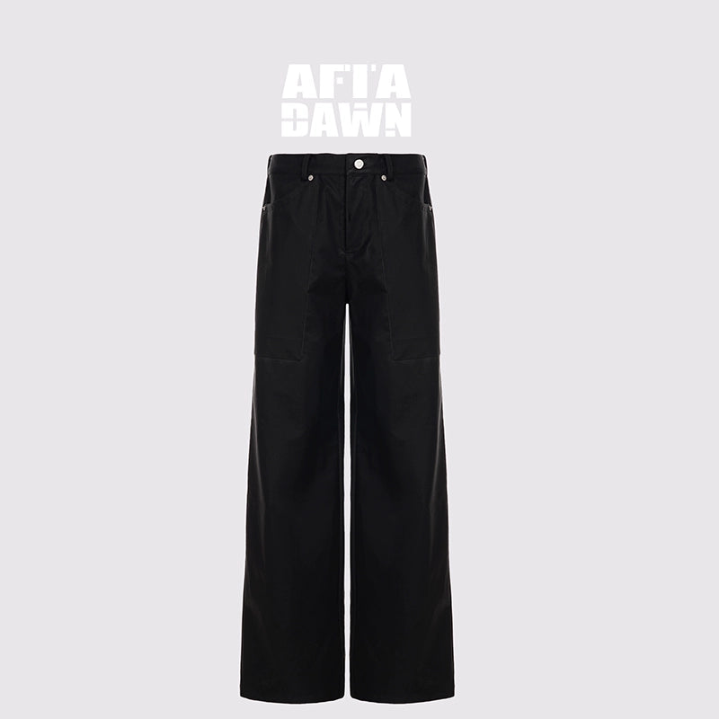 AFTADAWN_Vintage_Textured_Pu_Leather_Wide_Leg_Trousers_MISSTT
