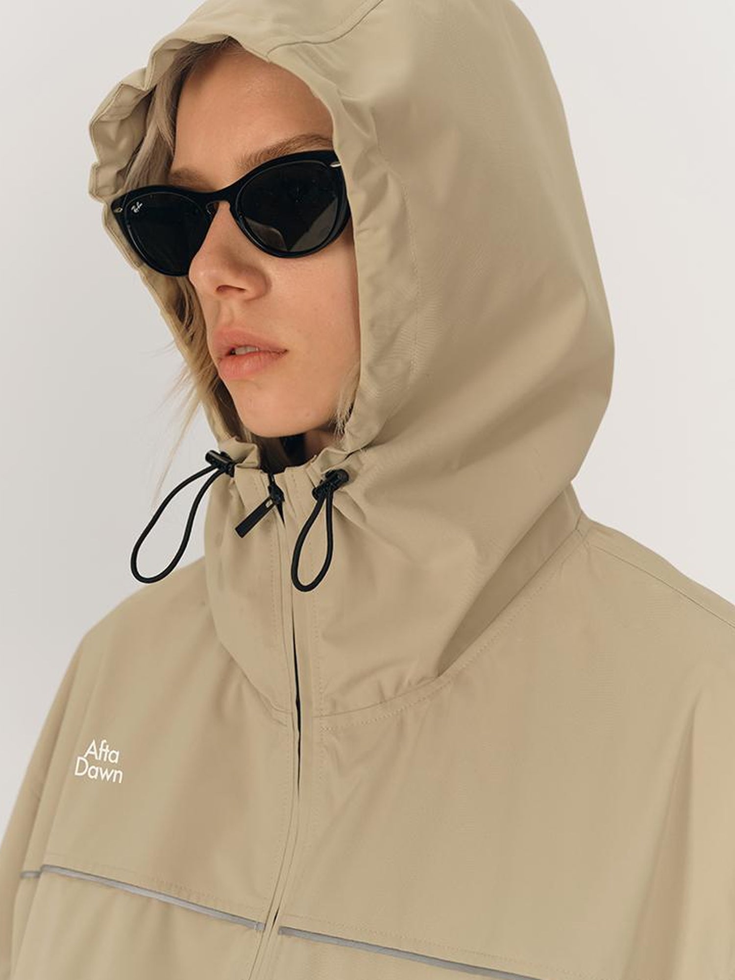 AFTADAWN Waterproof Reflective Hiking Jacket