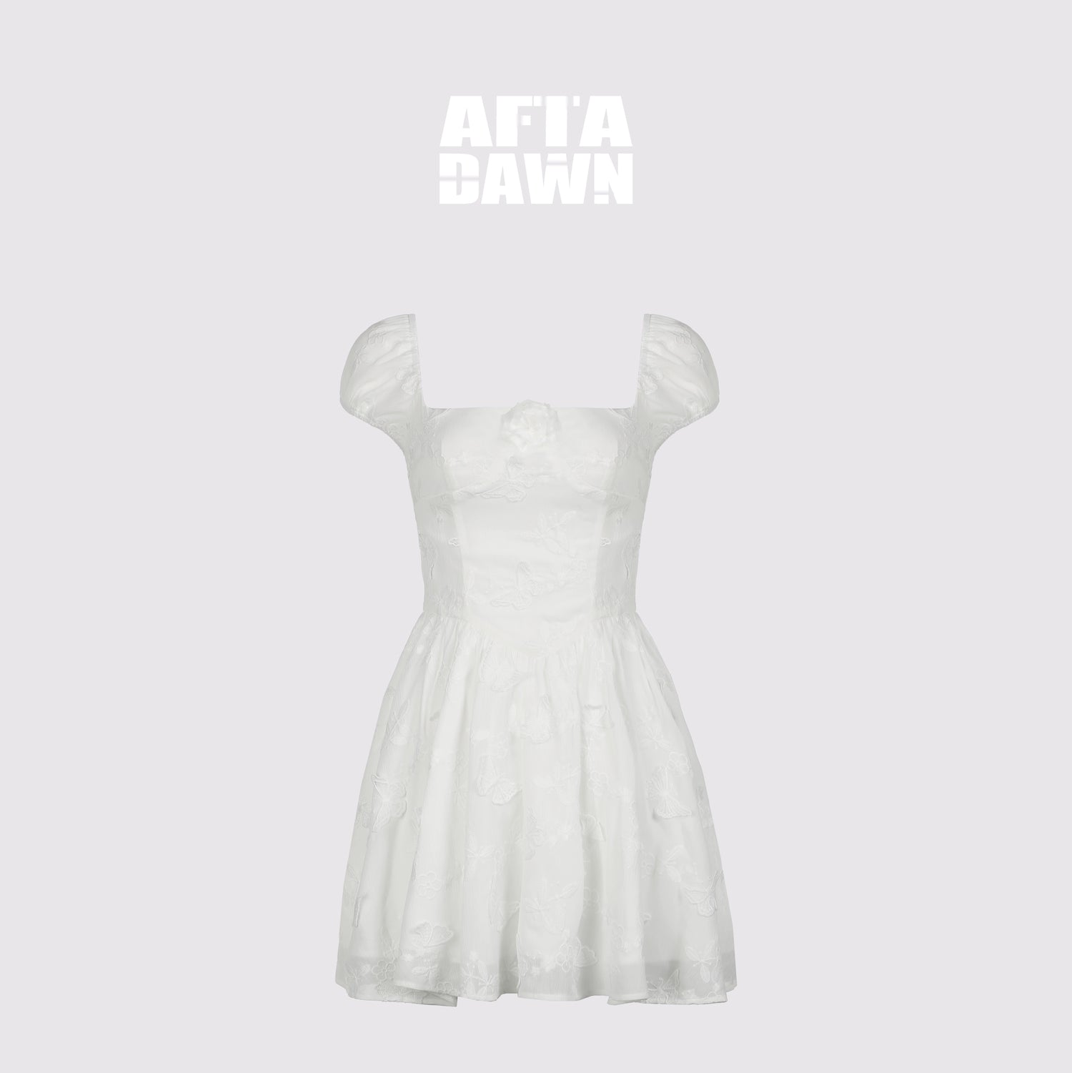 AFTADAWN_White_Gardenia_Butterfly_Embroidered_Dress_V-neck_T-shirt_Long-Sleeve_MISSTT